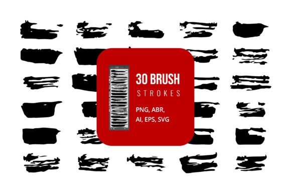 Download Hand Painted Watercolor  Brush Set - Paint Collection