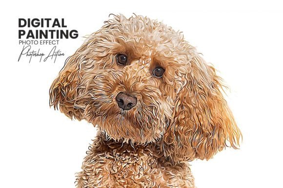 Download Digital Painting Photo Effect Photoshop - Paint Collection