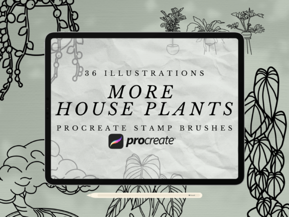 Download More House Plant Procreate Stamp Brushes - Procreate stamp brushes Collection