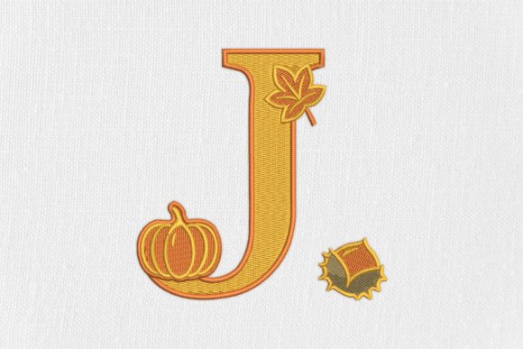 Download Letter J Autumn Monogram - Monogram Collection