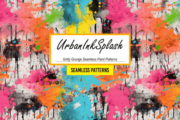 Download UrbanInkSplash - Gritty Grunge Paint Art - Paint Collection