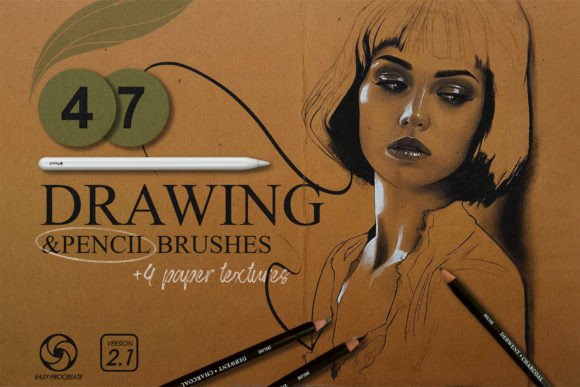 Download Drawing &amp; Pencil Procreate Brushes - Pencil procreate Collection