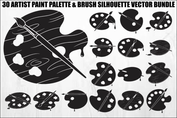 Download Artist Paint Palette Bundle - Paint Collection