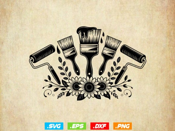 Download Paint Brushes Svg,Painting Tools Clipart - Paint Collection